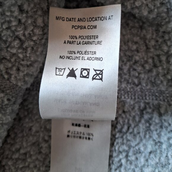 PATAGONIA Women's Better Sweater 1/2 Zip Fleece Pullover Heathered Grey - Picture 12 of 12